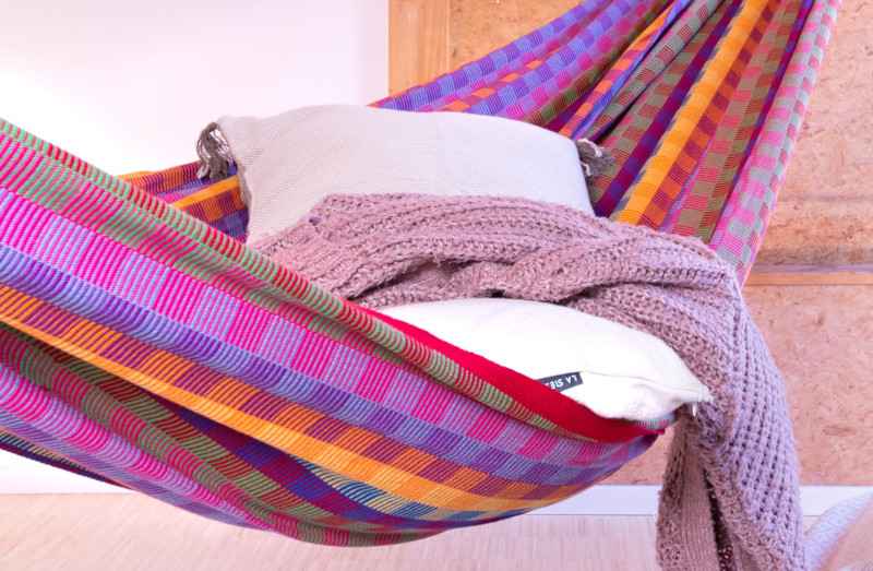 La Siesta FLORA FLOWERS Organic Cotton Classic Hammock